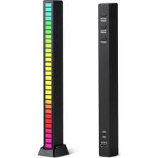 Veraura Lifestyle Rgb Sese Duyarlı Taşınabilir Ekolayzer LED Çubuk