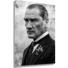 Sevgili Cam Cumhuriyet – Mustafa Kemal Atatürk – Ata Sözü Cam Tablo