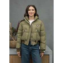 New Performance smartjest Kadın Kısa Şişme Mont – Hafif Dolgu, Şehir Stili