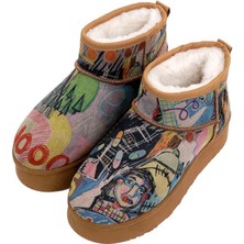 Dogo Kadın Vegan Deri Çok Renkli Bilekte Bot - Live And Save Tasarım