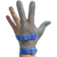 dm dikişmarket Çelik Eldiven Koruyucu Çelik Eldiven /kasap Eldiveni Kesilmez Çelik Eldiven Paslanmaz Metal