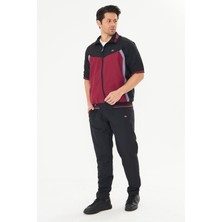 Enrico Ferry Erkek Micropoly Kumaş Kısa Kollu Eşofman Takımı Bordo 919-B