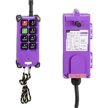 Deerco 380V Ac Tek Hız 6 Yön Uzaktan Vinç Kumandası F21E1B