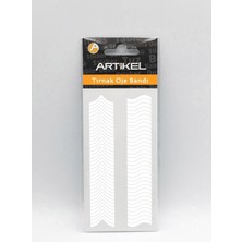 Storemax Artikel Şekiller -1 French Tırnak Oje Bandı, French Tırnak Sticker, French Manikür Bandı