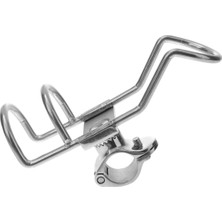 Erol Marin Krom Kamış Tutucu. 25CM. Paslanmaz Krom. Vardavela Montaj