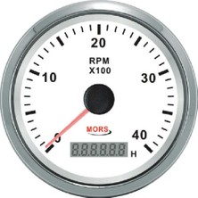 Erol Marin Devir Göstergesi 4000 Rpm Beyaz