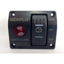 Erol Marin Sintine Pompası Kontrol Paneli Alarmlı 12 V Montaj Ölçüsü 6,5 x 7 cm