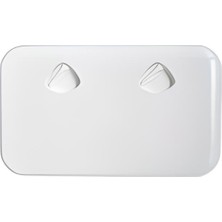 Erol Marin Tekne ve Karavan Için Plastik Kapak Beyaz 355X603 mm