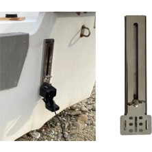 Erol Marin Balık Bulucu Ayna Montaj Aparatı, Braketi Krom Paslanmaz