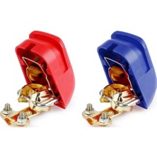 Erol Marin Akü Kutup Başı Kapaklı Çift Tekne Akü Kutup Başı Kırmızı ve Mavi