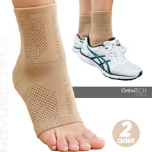 Novus Corpus NoCo 2'li Ortopedik Spor Ayak Bilekliği Unisex Spor Antrenman Gym Koşu Fitness Ayak Bileği Koruyucu