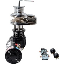 Erol Marin Tekne Irgatı. Dik Irgat. 1500WATT. 12V. 8mm Zincir. (15KG Çapa)