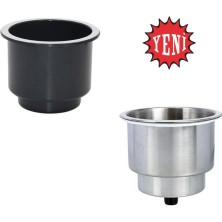 Erol Marin Ocean Marine Plastik Gömme Bardaklık Siyah