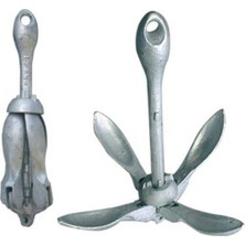 Erol Marin Galvaniz Şemsiye Çıpa (Çapa) Katlanır 4 kg