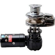 Erol Marin Tekne Irgatı. Dik Irgat. 1500WATT. 12V. 6mm Zincir. (15KG Çapa)