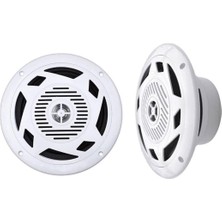 Erol Marin Marin Hoparlör Beyaz 16.5 cm 150 Watt Tweeterlı