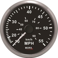 Erol Marin Sürat Göstergesi 55 Mph Siyah
