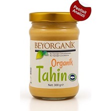 Beyorganik Organik Tahin 300 gr Ege Bölgesi Lezzeti Katkı Maddesi İçermeyen Doğal Ürün