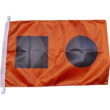 Erol Marin Tekne Tehlike Bayrağı. 30X45CM. Denizde Tehlike Bayrağı Bayrak Direği