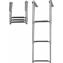 Erol Marin Teleskopik Merdiven 3 Lü Platform Üstü