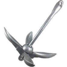 Erol Marin Tekne Çapası. 4 Kg. Şemsiye Çapa. Açılır Kapanır. Galvaniz Bot Çapası