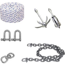 Erol Marin Jetski ,kano Çapası 1,5 kg Hazır Çapa, Çıpa Seti ve Şemsiye Çapa Seti