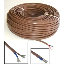 Erol Marin Kablo. Yassı Kalaylı Kablo. Tekne ve Karavan Tesisat Kablosu. 2x1,mm. 35 Metre