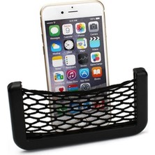 Storemax Concept Fileli Telefon Tutucu Araç Ofis Ev Için Yapışkanlı Fileli Ceplik Oto Telefon Tutucu