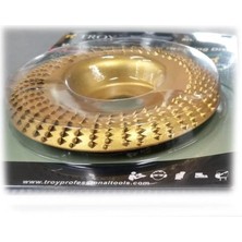 Storemax 25074 Avuç Taşlama Için Ahşap Aşındırıcı Disk, Toroidal, 125MM
