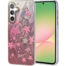 Erbar Samsung Galaxy A56 Kılıf Blade Aynalı Desenli Kapak - Desen 7