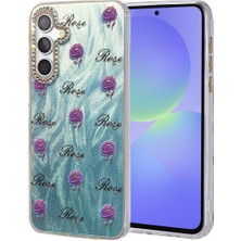 Erbar Samsung Galaxy A36 Kılıf Blade Aynalı Desenli Kapak - Desen 9