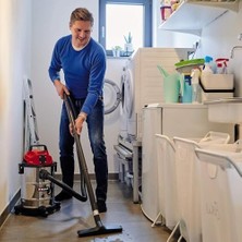 Storemax Islak/kuru Endüstriyel Süpürge Tc-Vc 1820 Sa (1250 Watt, 20L Paslanmaz Çelik Tank, Üfleme Bağlantısı, Aksesuar Tutucu, Hortum, Başlık ve Filtre Dahil) - 2342425