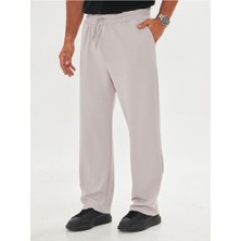 Zinox Erkek Baggy Krep Kumaş Bağcıklı Pantolon