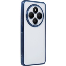 Erbar Xiaomi Redmi 14C Kılıf Razer Lensli Silikon - Lacivert