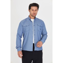 Masso Moda Slim Fit Jeans - Kot Erkek Gömlek Günlük Kullanıma Uygun