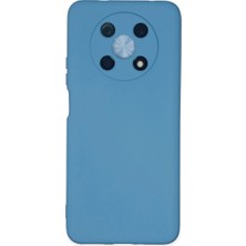 Erbar Huawei Nova Y90 Kılıf Nano Içi Kadife Silikon - Mavi