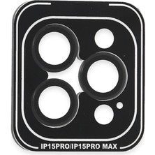 Erbar Joko Iphone 15 Pro Max Pvd Metal Kamera Lens - Siyah