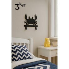 Çocuk Odası Askılığı – Sevimli Hayvan Figürlü Metal Askı – Montessori Düzenleme Ürünü