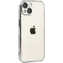 Erbar Apple Iphone 15 Razer Lensli Silikon - Titan Gri