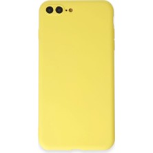 Erbar Iphone 7 Plus Kılıf First Silikon - Sarı