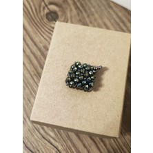 BaharEli Kare Formda El Yapımı Cevşen Nazarlık / Kolye Ya Da Yaka Iğnesi