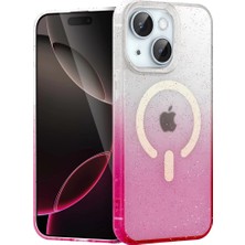 Erbar Apple Iphone 14 Pummel Shiny Magsafe Kapak - Pembe