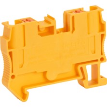 Deerco 6mm Yay Baskılı Ray Klemens Turuncu