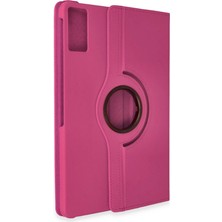 Erbar Xiaomi Pad 6 Kılıf 360 Tablet Deri Kılıf - Pembe