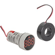 Deerco Dijital Ampermetre 22MM