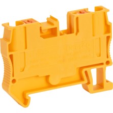 Deerco 6mm Yay Baskılı Ray Klemens Turuncu