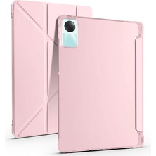 Erbar Xiaomi Redmi Pad Se 4g Kılıf Kalemlikli Mars Tablet Kılıfı - Rose Gold