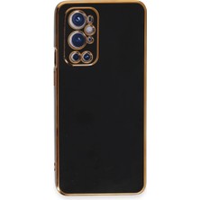 Erbar One Plus 9 Pro Kılıf Volet Silikon - Siyah