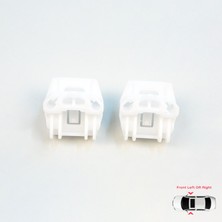 Bross Otomotiv Vw Golf Bora Jetta Mk4 A4 1j Ibiza 3 Coupe Peugeot 607 1999-2010 Için Ön Kapı Cam Kriko Klipsi A+B