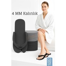 Tp Bfs 4 mm Kalın Tek Kullanımlık Spa Otel  Pedikür Terliği  50 Çift